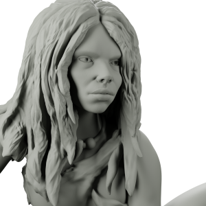 IVIA – Caçadora Neanderthal com Lança